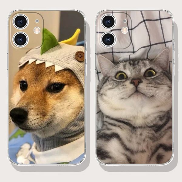 animal kitten and puppy cell phone cases cover for apple iphone7/8/xs/11/12 transparent tpu soft shell
animal kitten and puppy cell phone cases cover for apple iphone7/8/xs/11/12 transparent tpu soft shell