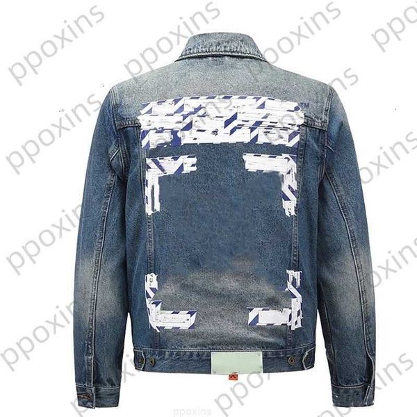off men's jacket autumn new and women's lovers' tape warning line arrow washed denim winter jackets for men windbreakers coat, Black;brown
off men's jacket autumn new and women's lovers' tape warning line arrow washed denim winter jackets for men windbreakers coat, Black;brown