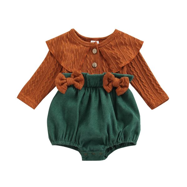 rompers infant baby girls boys long sleeve jumpsuit buttons patchwork clothes round collar stitching short romper 220922, Blue
rompers infant baby girls boys long sleeve jumpsuit buttons patchwork clothes round collar stitching short romper 220922, Blue