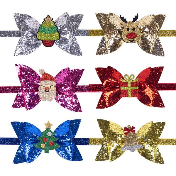 children's hair bow accessories christmas in europe and america bright pink butterfly knot hairs band, Slivery;white
children's hair bow accessories christmas in europe and america bright pink butterfly knot hairs band, Slivery;white