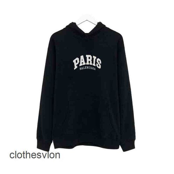 front mens hoodies balencigas back sweaters for paris letter embroidery cotton loose fashion men women brand, Black
front mens hoodies balencigas back sweaters for paris letter embroidery cotton loose fashion men women brand, Black