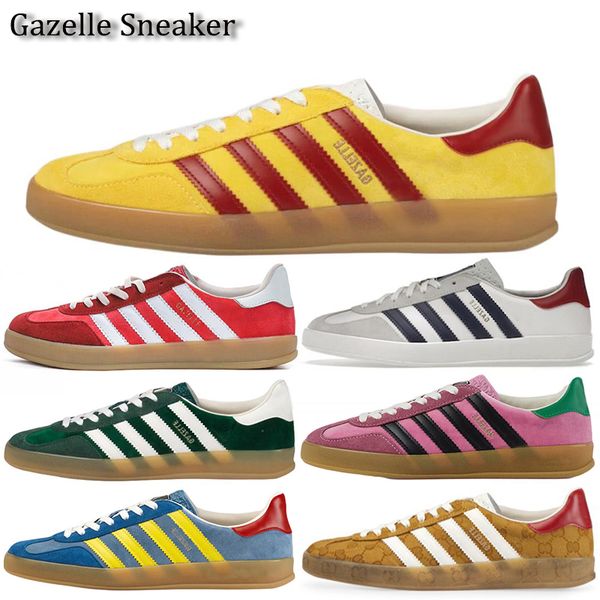 new plate-forme shoes gazelle fashion designer sneakers flats striped luxurys platform green suede silk red velvet mens womens outdoor casua
new plate-forme shoes gazelle fashion designer sneakers flats striped luxurys platform green suede silk red velvet mens womens outdoor casua