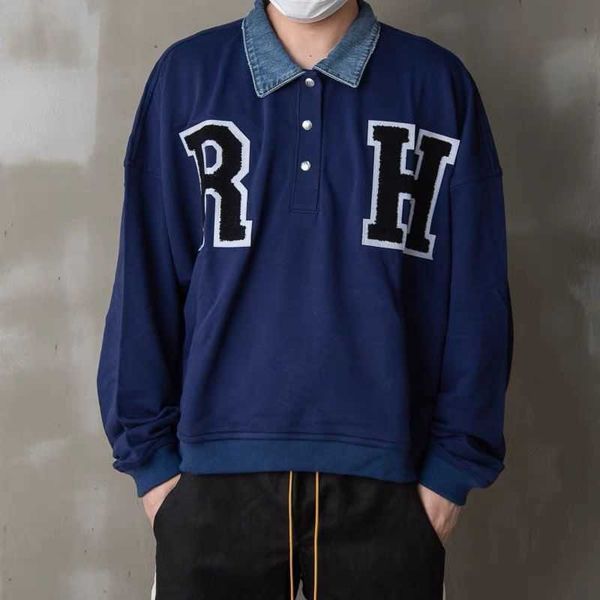 hoodie mens women rhudes fashion hoodies winter warm long sleeve fashion brand letter sticker towel embroidery splice polo collar, Black
hoodie mens women rhudes fashion hoodies winter warm long sleeve fashion brand letter sticker towel embroidery splice polo collar, Black