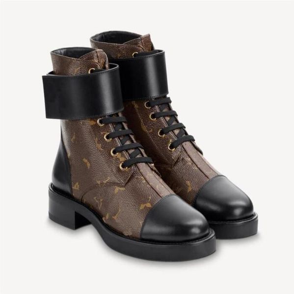 women leather ankle boot wonderland ranger designer lady buckle canvas strap lace-up rubber outsole flat booties size 35-41327t, Black
women leather ankle boot wonderland ranger designer lady buckle canvas strap lace-up rubber outsole flat booties size 35-41327t, Black