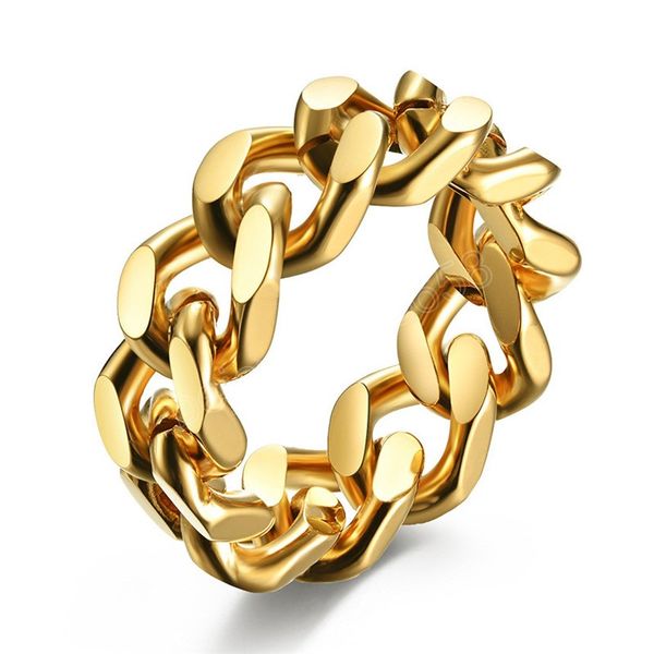 vintage chain link ring for women gold silver color stainless steel ring hip hop geometric finger jewelry party gifts
vintage chain link ring for women gold silver color stainless steel ring hip hop geometric finger jewelry party gifts