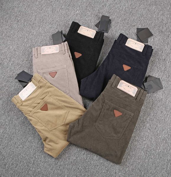 2022 autumn and winter latest designer pants comfortable corduroy material solid color design business gentleman brand mens pants, Black
2022 autumn and winter latest designer pants comfortable corduroy material solid color design business gentleman brand mens pants, Black
