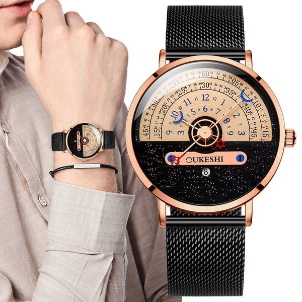wristwatches men's starry sky creativity fashion calendar watches casual sport waterproof watch for men quartz wristwatch relogio mascu, Slivery;brown
wristwatches men's starry sky creativity fashion calendar watches casual sport waterproof watch for men quartz wristwatch relogio mascu, Slivery;brown