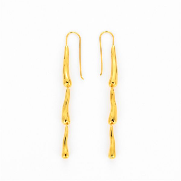 new french ins retro stud metal water drop long tassel earrings temperament cold women's fashion jewelry accessories gift, Golden;silver
new french ins retro stud metal water drop long tassel earrings temperament cold women's fashion jewelry accessories gift, Golden;silver