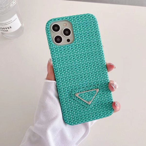 

Mobile Phone Cases Fashion Pattern Designer Phonecase For IPhone 14 Pro Max 13 12 11 XR Luxury Retro Case Shockproof Cover Shell 2022, Green