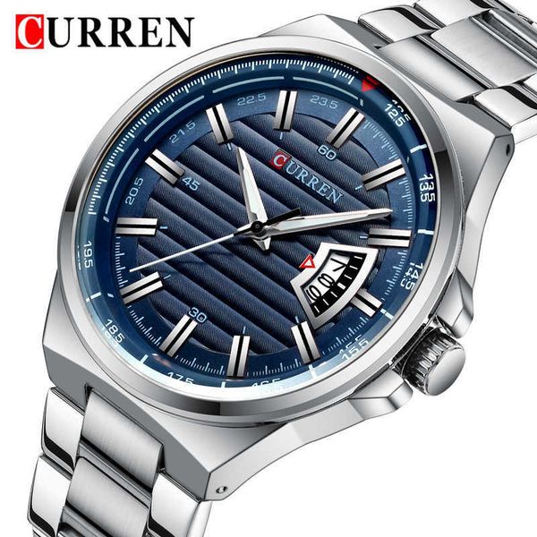 wristwatches curren 8375 sport men watch brand luxury silver blue military waterproof male clock stainless steel quartz man wristwatch 0923, Slivery;brown
wristwatches curren 8375 sport men watch brand luxury silver blue military waterproof male clock stainless steel quartz man wristwatch 0923, Slivery;brown