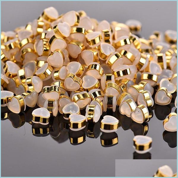 earring back 50pcs/bag heart sile earplugs stud earring backs support plug earrings jewelry accessories 1196 b3 drop delivery 2021 fi dhqfw, White
earring back 50pcs/bag heart sile earplugs stud earring backs support plug earrings jewelry accessories 1196 b3 drop delivery 2021 fi dhqfw, White
