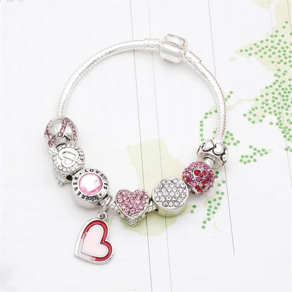 fashion charm bracelet cupid's arrow love pendant pandora style beaded 925 snake chain as a jewelry gift for girls297r, Black
fashion charm bracelet cupid's arrow love pendant pandora style beaded 925 snake chain as a jewelry gift for girls297r, Black