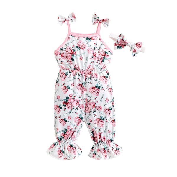 rompers baby girl summer jumpsuit clothing outfit floral print casual sleeveless garter rompers and headband 2 pieces j220922, Blue
rompers baby girl summer jumpsuit clothing outfit floral print casual sleeveless garter rompers and headband 2 pieces j220922, Blue