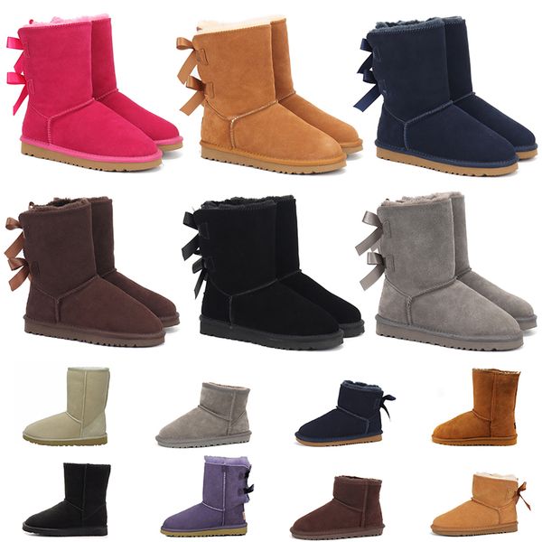 designer women pumps australias snow boots mini classic slio-on fashion fur boot ankle two bowtie booties winter luxury sneakers booties out, Black
designer women pumps australias snow boots mini classic slio-on fashion fur boot ankle two bowtie booties winter luxury sneakers booties out, Black