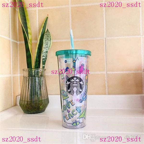 500ml cute sakura starbucks mug double plastic with straws pet material kids girlfirend for gift products212e
500ml cute sakura starbucks mug double plastic with straws pet material kids girlfirend for gift products212e