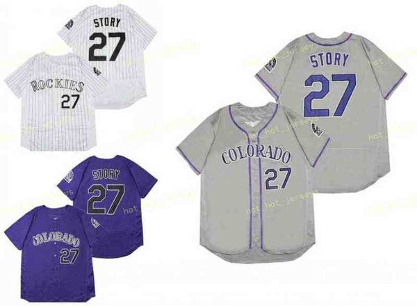 retired 27 trevor story baseball jersey vintage retro cooperstown mesh stitched pullover, Blue;black
retired 27 trevor story baseball jersey vintage retro cooperstown mesh stitched pullover, Blue;black