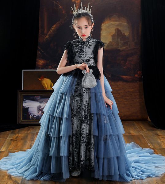grace blue/black layers tulle girl' pageant dresses flower girl dresses holidays/birthday princess skirt custom size 2-14 f924066 lace, White;red
grace blue/black layers tulle girl' pageant dresses flower girl dresses holidays/birthday princess skirt custom size 2-14 f924066 lace, White;red