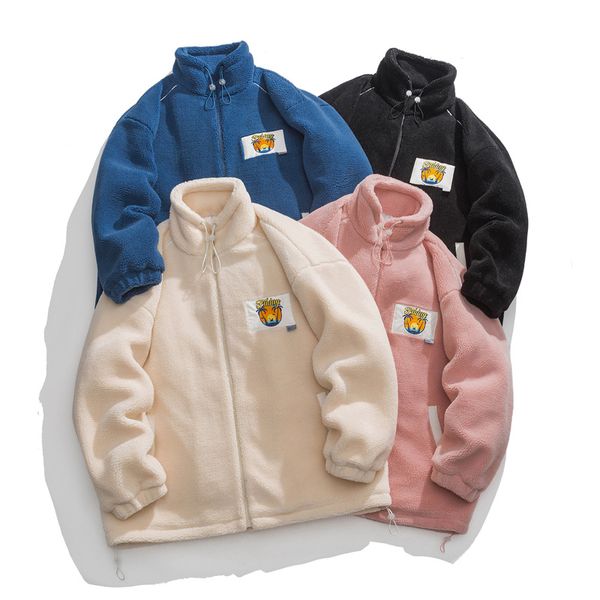 winter jacket parka men harajuku fuzzy fluffy thick warm padded coats streetwear hip hop fashion casual lambswool jacket outwear, Black;brown
winter jacket parka men harajuku fuzzy fluffy thick warm padded coats streetwear hip hop fashion casual lambswool jacket outwear, Black;brown