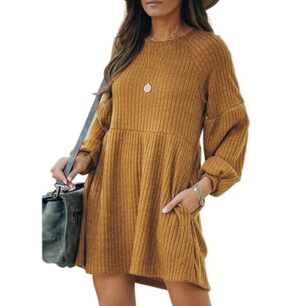 autumn winter women casual dresses crew neck long sleeve sweater mini dress loose knit oversized pullover dresses, Black;gray
autumn winter women casual dresses crew neck long sleeve sweater mini dress loose knit oversized pullover dresses, Black;gray