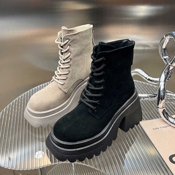 boots rimocy flock chunky platform ankle women 2022 lace-up thick bottom short woman fashion wedge autumn shoes for ladies y2209, Black
boots rimocy flock chunky platform ankle women 2022 lace-up thick bottom short woman fashion wedge autumn shoes for ladies y2209, Black