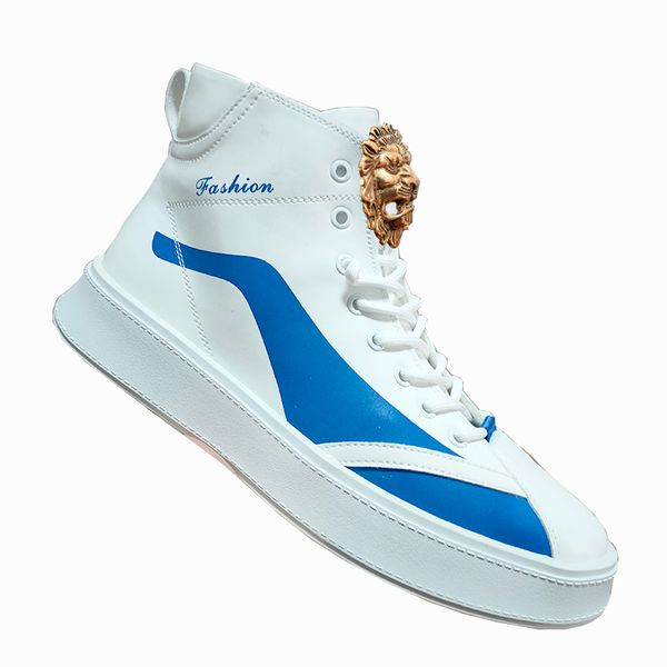 luxury boots men's tide shoes high board first layer cowhide brand designer boots small white shoe mens high-help sports a6, Black
luxury boots men's tide shoes high board first layer cowhide brand designer boots small white shoe mens high-help sports a6, Black