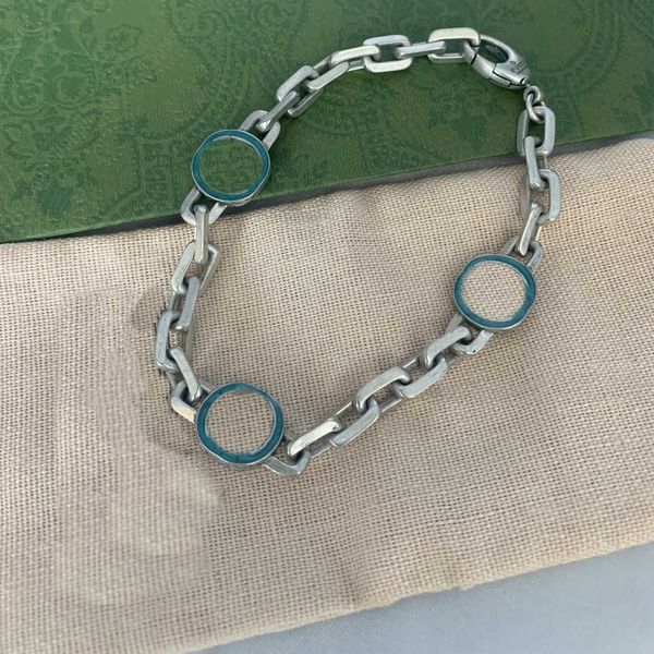 unique design fashion letter belt chains bracelet green enamel highly quality silver plated vintage interlock charm bracelets for men women, Golden;silver
unique design fashion letter belt chains bracelet green enamel highly quality silver plated vintage interlock charm bracelets for men women, Golden;silver