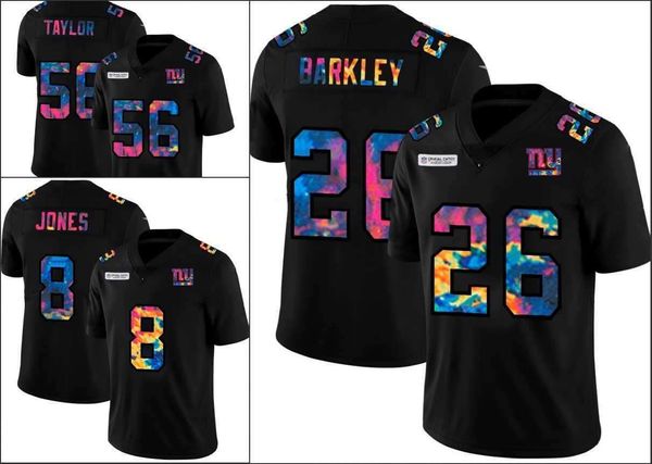 new york's giants's men #56 lawrence taylor 26 saquon barkley 8 daniel jones multi color black crucial catch women youth limited m, Black;red
new york's giants's men #56 lawrence taylor 26 saquon barkley 8 daniel jones multi color black crucial catch women youth limited m, Black;red