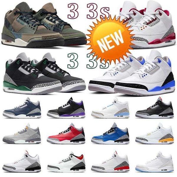 2022 3s jumpman men basketball shoes 3 cardinal red pine green racer blue midnight navy cool grey fire red cement pure white mens trainer
2022 3s jumpman men basketball shoes 3 cardinal red pine green racer blue midnight navy cool grey fire red cement pure white mens trainer