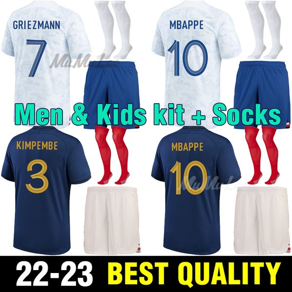 maillots de football 2022 world cup soccer jersey french benzema football shirts mbappe griezmann pogba kante maillot foot kit men kids sets, Black
maillots de football 2022 world cup soccer jersey french benzema football shirts mbappe griezmann pogba kante maillot foot kit men kids sets, Black