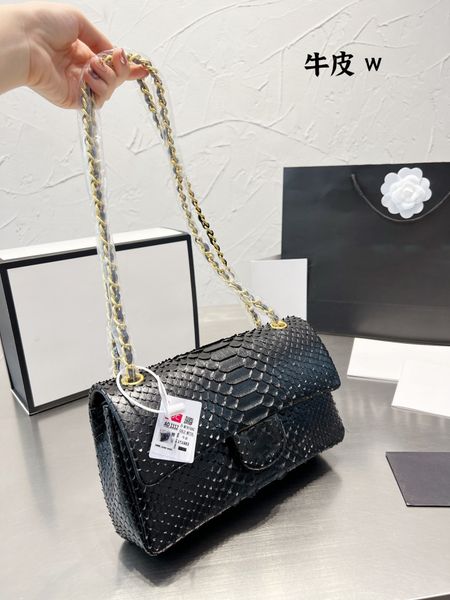 luxurious designers bags women fashion snake print leather women's new chain bags shoulder crossbody bags 25cm
luxurious designers bags women fashion snake print leather women's new chain bags shoulder crossbody bags 25cm