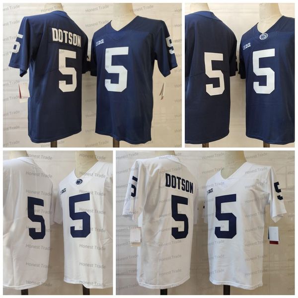 ncaa penn state nittany 5 dotson football jersey college lions blue white mens jerseys, Black
ncaa penn state nittany 5 dotson football jersey college lions blue white mens jerseys, Black