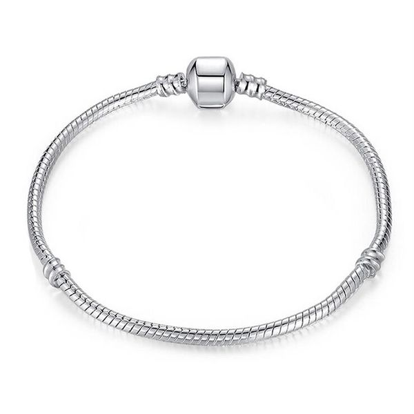 3mm 925 silver plated snake chain bracelet fit authentic european dangle charm for women fashion diy jewelry 10pcs lot pdrh028284e, Black
3mm 925 silver plated snake chain bracelet fit authentic european dangle charm for women fashion diy jewelry 10pcs lot pdrh028284e, Black