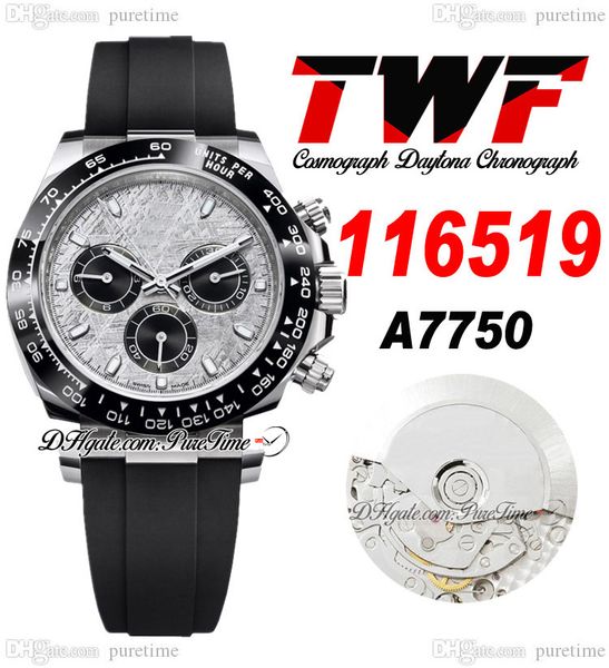twf v2 a7750 automatic chronograph mens watch ceramic bezel meteorite stick dial black oysterflex rubber strap same serial card super editio, Slivery;brown
twf v2 a7750 automatic chronograph mens watch ceramic bezel meteorite stick dial black oysterflex rubber strap same serial card super editio, Slivery;brown