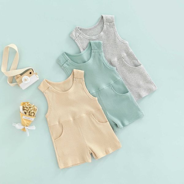 rompers baby casual romper baby boy and girls solid color sleeveless pockets loose short pants jumpsuit j220922, Blue
rompers baby casual romper baby boy and girls solid color sleeveless pockets loose short pants jumpsuit j220922, Blue
