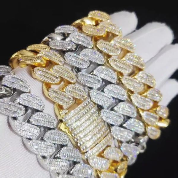 16mm 16-24inch gold plated bling cz stone miami cuban chain necklace bracelet links jewelry for men women fashion jewelry, Silver
16mm 16-24inch gold plated bling cz stone miami cuban chain necklace bracelet links jewelry for men women fashion jewelry, Silver