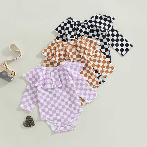 rompers autumn baby boys girls romper long sleeve damboard grid flounce low ohals romper toddler cotton triangle jumpsuit j220922, Blue
rompers autumn baby boys girls romper long sleeve damboard grid flounce low ohals romper toddler cotton triangle jumpsuit j220922, Blue