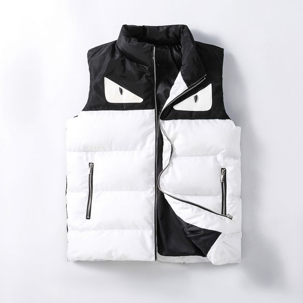 vests mens and women's no hat sleeveless jacket cotton-padded autumn winter casual coats male waistcoat bodywarmer down vestm-3xl, Black;white
vests mens and women's no hat sleeveless jacket cotton-padded autumn winter casual coats male waistcoat bodywarmer down vestm-3xl, Black;white