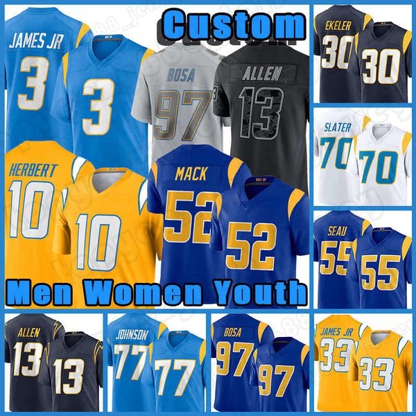 52 khalil mack justin herbert football jersey derwin james jr mike williams joey bosa j.c. jackson chargers keenan allen austin ekeler junio, Black;red
52 khalil mack justin herbert football jersey derwin james jr mike williams joey bosa j.c. jackson chargers keenan allen austin ekeler junio, Black;red