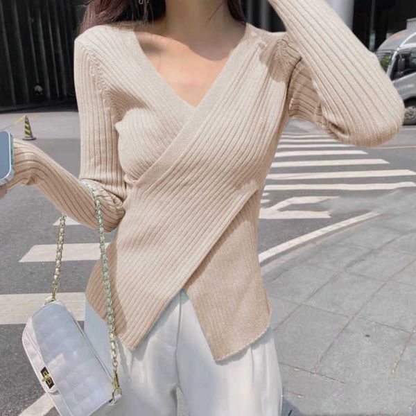women's sweaters autumn winter sweater women long sleeve simple allmatch vhals sweaters slim soft solid korean style knitted sweater j, White;black
women's sweaters autumn winter sweater women long sleeve simple allmatch vhals sweaters slim soft solid korean style knitted sweater j, White;black
