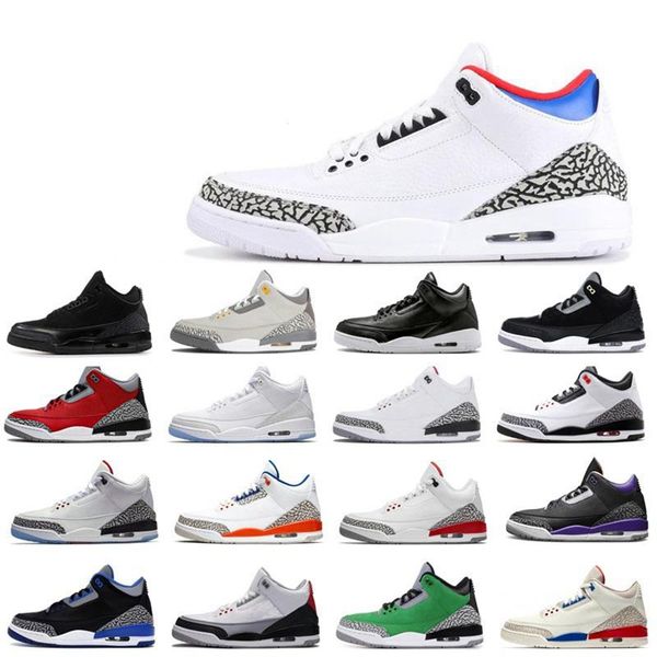 3s sports basketball shoes 3 boots sneakers dark iris new seoul court purple pine green medium grey racer blue neapolitan jumpman trainers l, Black
3s sports basketball shoes 3 boots sneakers dark iris new seoul court purple pine green medium grey racer blue neapolitan jumpman trainers l, Black