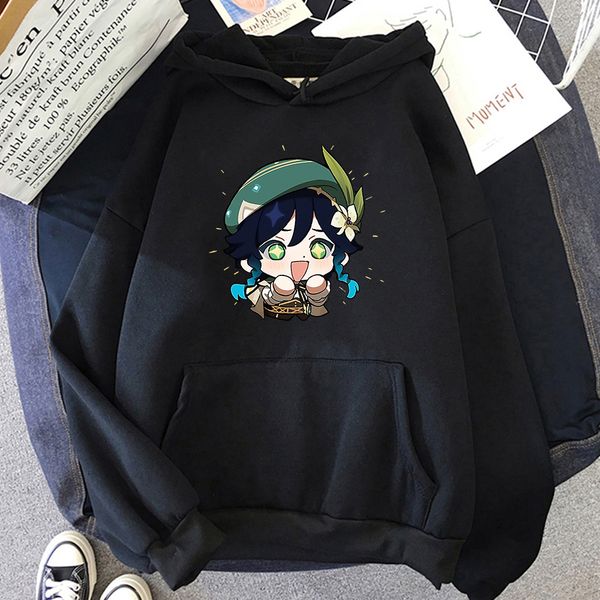 genshin impact hoodie venti printed graphic harajuku sweatshirts casual loose hooded clothes long sleeve women streetwear, Black
genshin impact hoodie venti printed graphic harajuku sweatshirts casual loose hooded clothes long sleeve women streetwear, Black