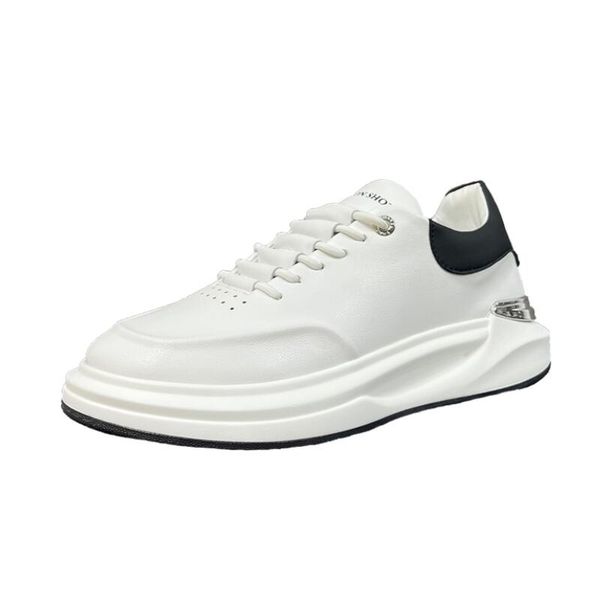 men's boots new summer breathable fashion small white shoes thick sole raised running shoes a2, Black
men's boots new summer breathable fashion small white shoes thick sole raised running shoes a2, Black