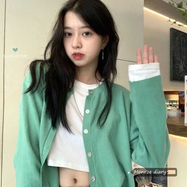women's sweaters women's vintage stylish solid color thin sweater vest long sleeve loose allematch fashion o neck button sweater j, White;black
women's sweaters women's vintage stylish solid color thin sweater vest long sleeve loose allematch fashion o neck button sweater j, White;black
