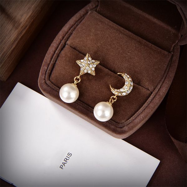 womens designer earrings ear studs fashion brands luxurys ear stud classic golden pearl stars irregular earring for beautiful party dress, Golden;silver
womens designer earrings ear studs fashion brands luxurys ear stud classic golden pearl stars irregular earring for beautiful party dress, Golden;silver