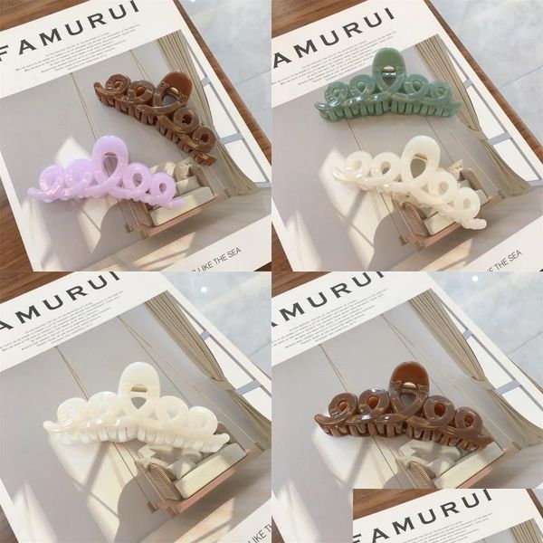 hair clips barrettes woman fashion accessories after bath nonslip jaw clips simplicity crown shape big hairs holder girl temperament dhlas, Golden;silver
hair clips barrettes woman fashion accessories after bath nonslip jaw clips simplicity crown shape big hairs holder girl temperament dhlas, Golden;silver