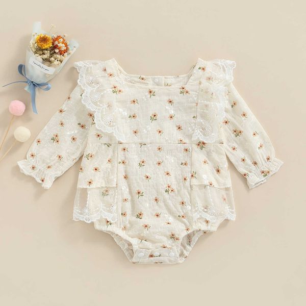 rompers 2022 baby clothes baby clothes newborn baby girl lace floral romper long sleeve ruffles triangle jumpsuits outfit j220922, Blue
rompers 2022 baby clothes baby clothes newborn baby girl lace floral romper long sleeve ruffles triangle jumpsuits outfit j220922, Blue
