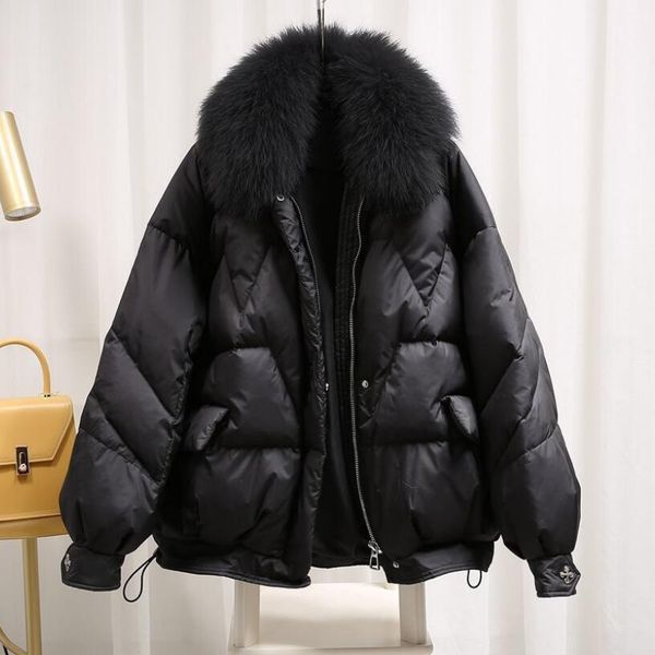 women winter down jackets warm thicken loose 2022 hooded fur collar cotton coats basic black solid female parkas padded jacket
women winter down jackets warm thicken loose 2022 hooded fur collar cotton coats basic black solid female parkas padded jacket