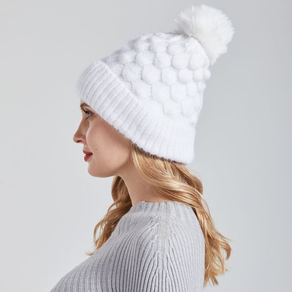 womens winter knitted beanie hat with faux fur pom warm knit skull cap beanie for women 2111296, Blue;gray
womens winter knitted beanie hat with faux fur pom warm knit skull cap beanie for women 2111296, Blue;gray