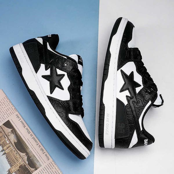 dress shoes new designer apes head star skateboarding shoes large casual couples aj skateboarding shoes for men women, Black
dress shoes new designer apes head star skateboarding shoes large casual couples aj skateboarding shoes for men women, Black