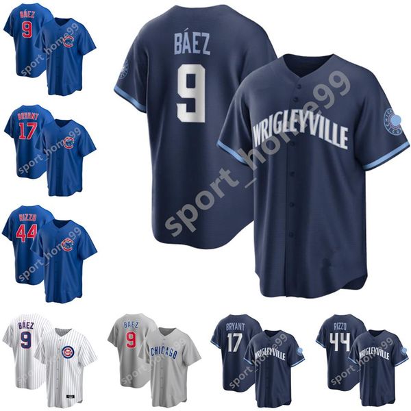baseball 2021 2022 custom 9 javier baez 44 anthony rizzo jersey 17 kris bryant 22 jason heyward 40 willson contreras men women youth basebal, Blue;black
baseball 2021 2022 custom 9 javier baez 44 anthony rizzo jersey 17 kris bryant 22 jason heyward 40 willson contreras men women youth basebal, Blue;black